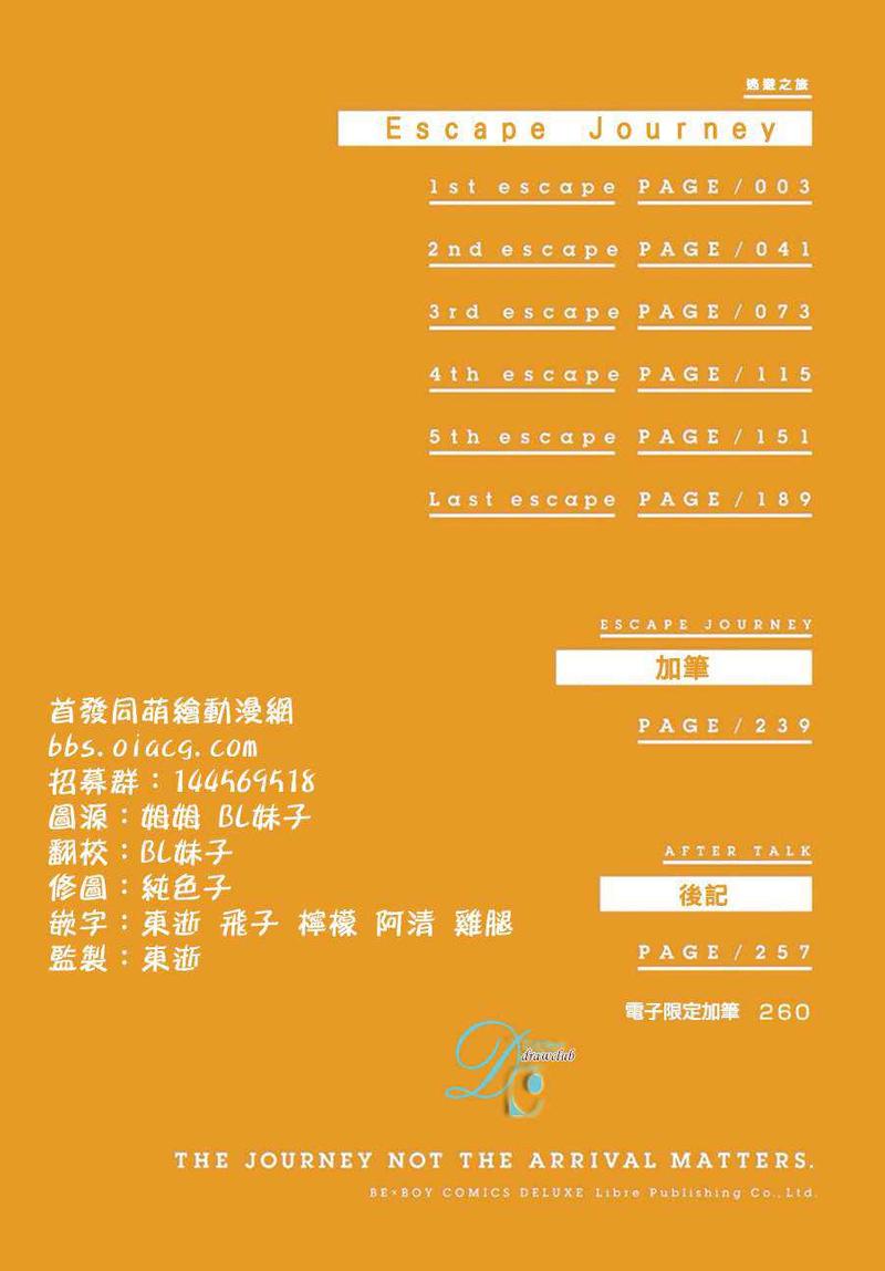 逃避之旅 特典 第3页