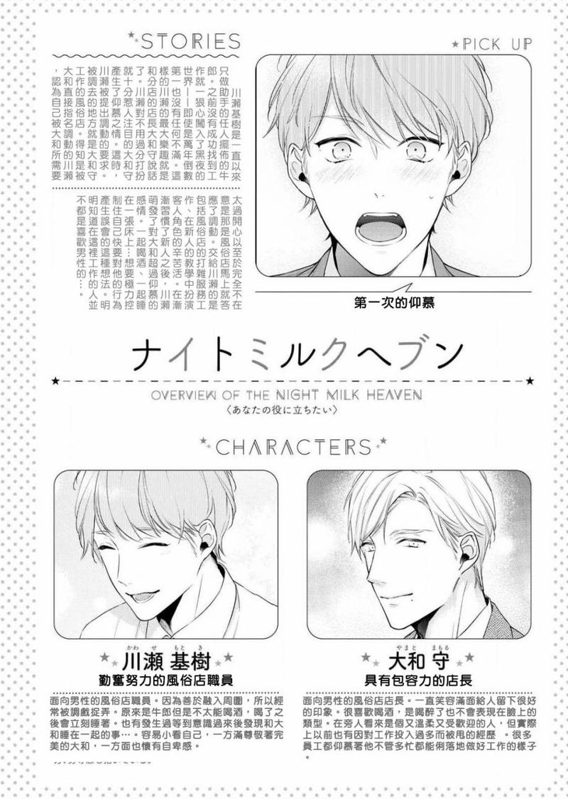NIGHT MILK HEAVEN 第2话 第1页